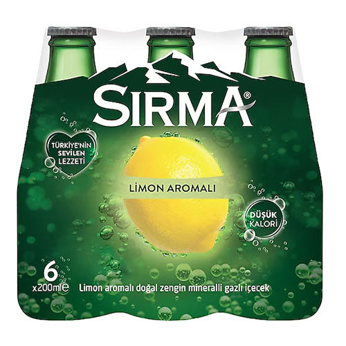 Sirma Lemon Mineral Water 200ml * 24 PCS