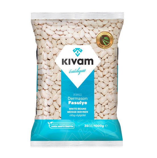 KIVAM White Beans 1 Kg * 12