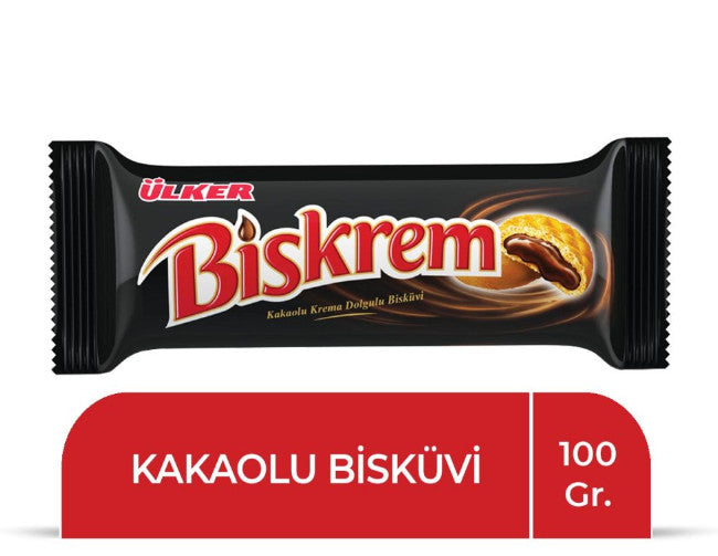 Ulker Biskrem with Cocoa 100 Gr * 18