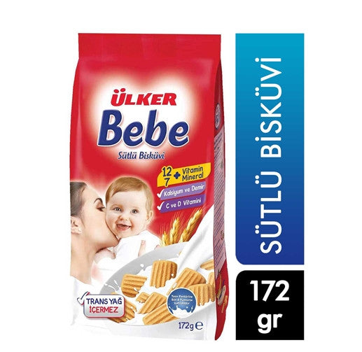 Ulker Milk Baby Biscuit 172 gr * 12