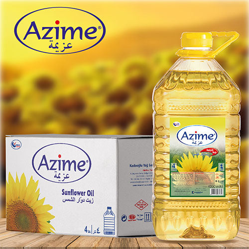 Azime Sunflower Oil - 5 LT x 4